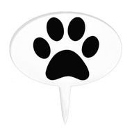 Pin Paw Print Trail01 Large Cake On Pinterest