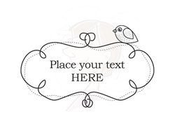 Art Wood Border Vintage Rustic