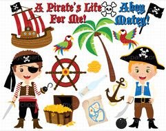Clip Art &ndash; A Pirate&rsquo;s Adventure