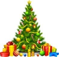 christmas gifts under the tree