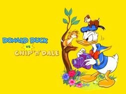 donald duck in a colorful picture