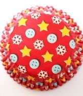 Pin Red Paper Honeycomb Wedding Bell Decoration Party Parade Cake On