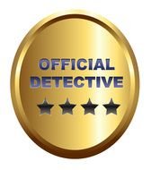 clipart of the official detective sign