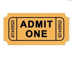 drawn one movie ticket
