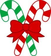 Candy Cane clipart drawing