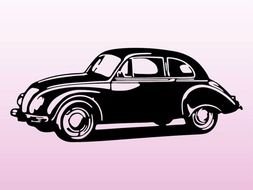 Classic Car drawing