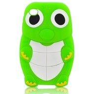 green frog plush toy