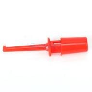 About 5x 10pcs Red Redmini Test Hook Probe Spring Clip For Pcb Smd Ic