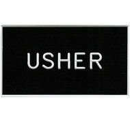 Usher text drawing