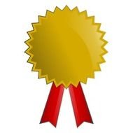 Gold Medal Cartoon drawing