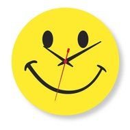 emoticon clock