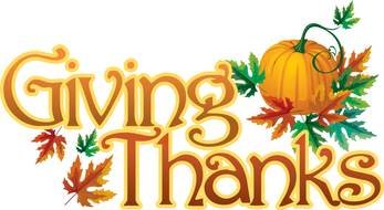 Happy Thanksgiving as a picture for clipart