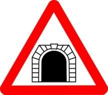 Clipart of Blank Road Sign