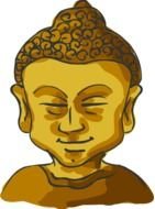 clipart of the buddha
