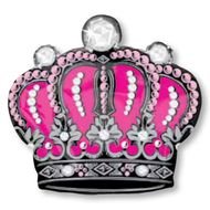 pink Princess Crown drawing