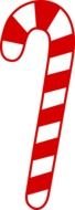 Red Christmas Candy Cane