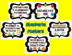 Ginger Snaps 4th Grade Common Core Math Cards