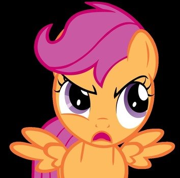 Clip art of the small Pegasus