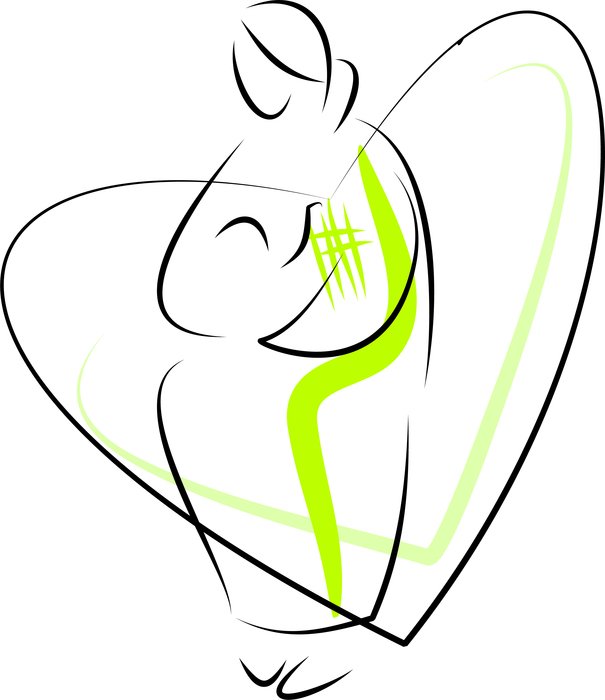 Clip art of Breastfeeding
