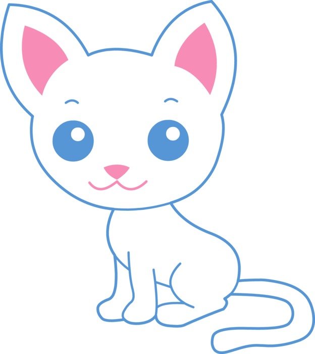 Graphics cat drawing