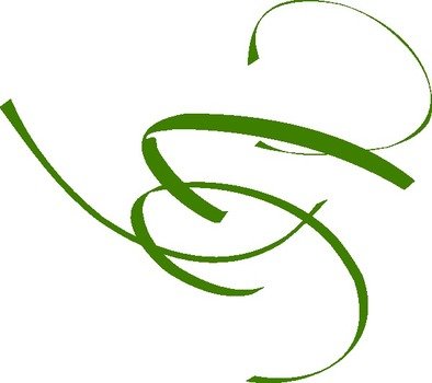 Green Swirl At Clkercom Vector Online Royalty
