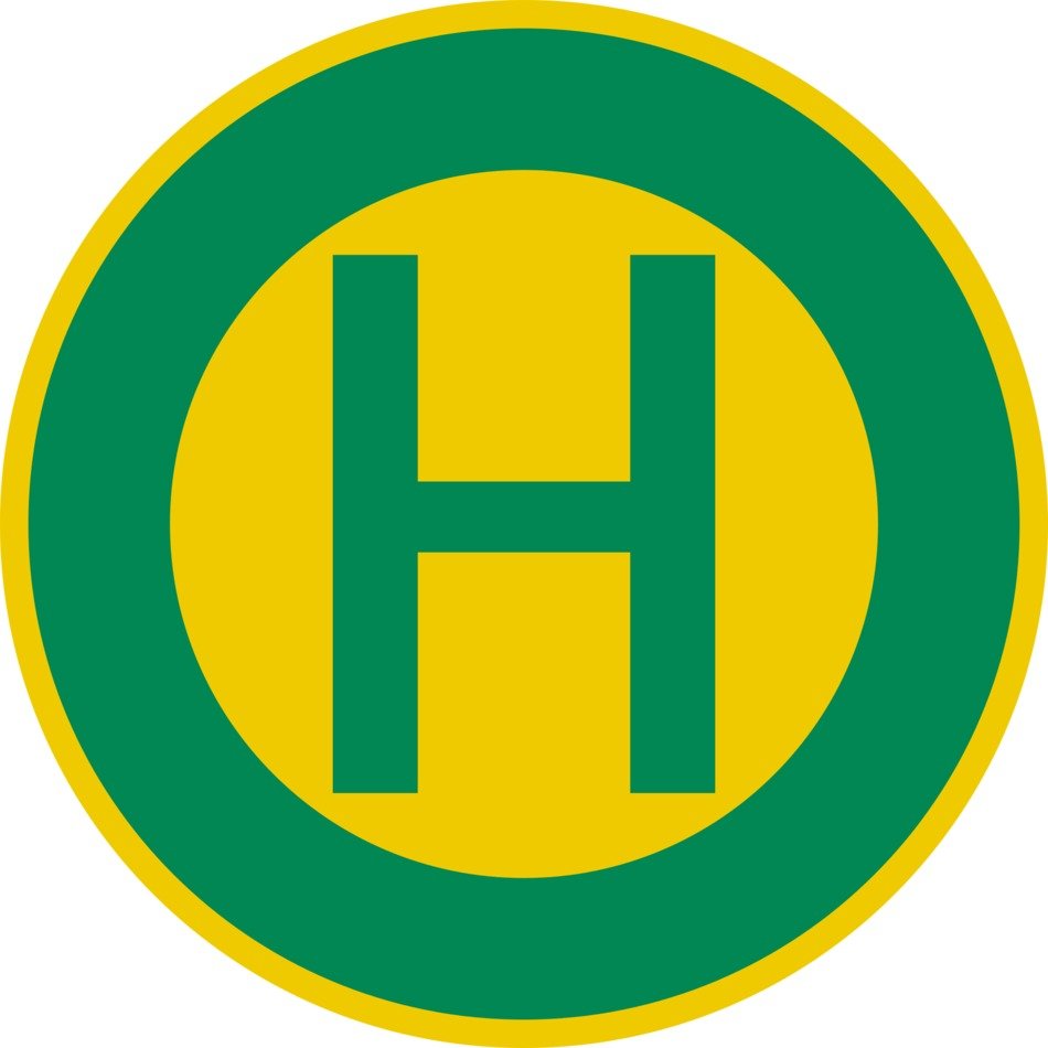 h sign drawing