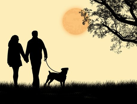romantic landscape drawing