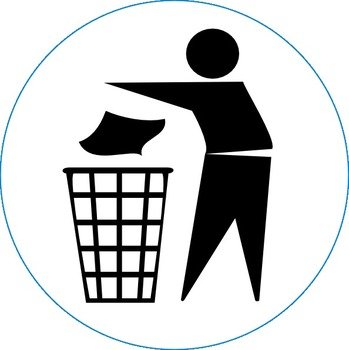 sign about cleanliness