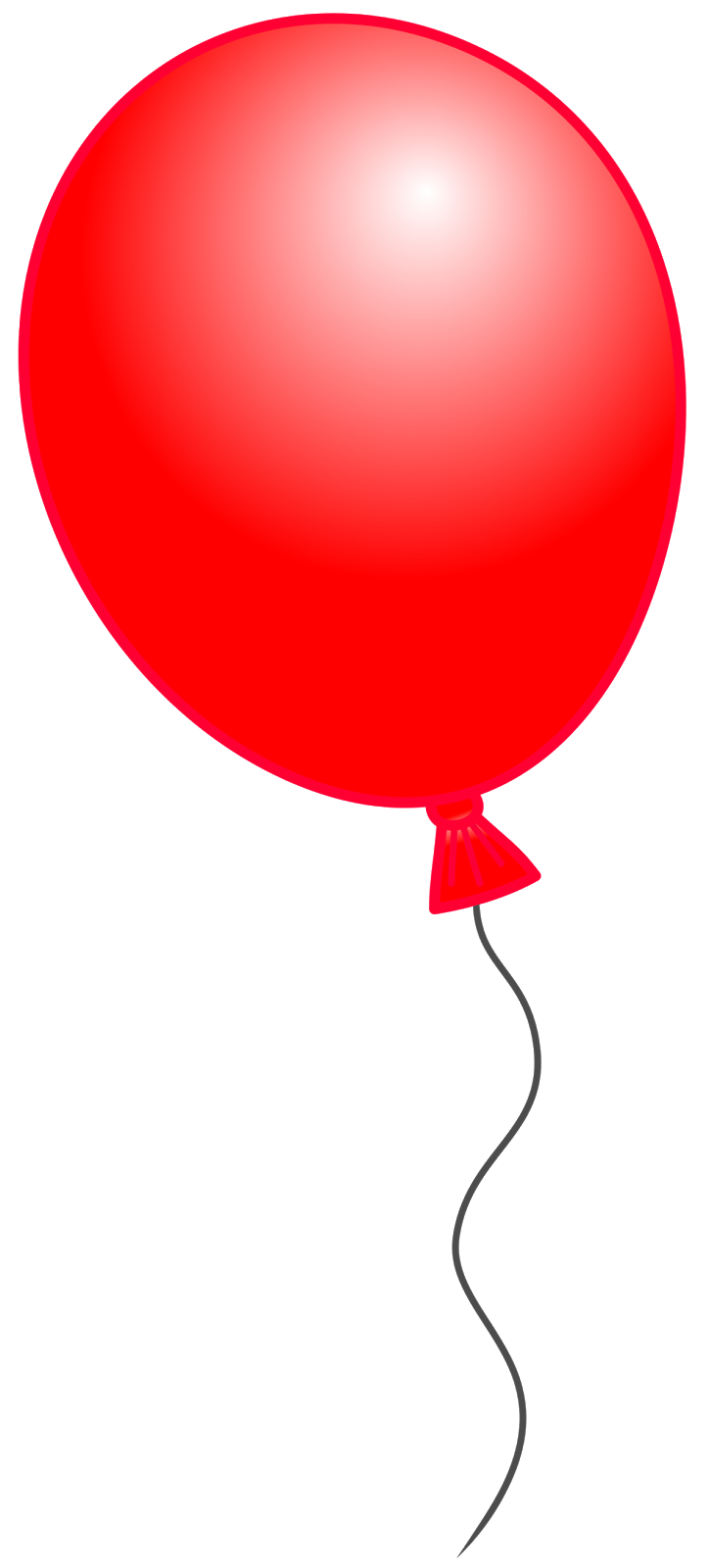 Small Red Balloon drawing free image download