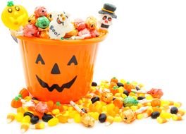 sweets for a halloween as a picture for a clipart