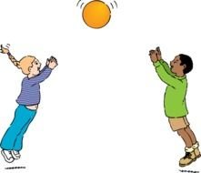 Los Ni&241os Y Ni&241as En La Clase Naranja Han Hecho Una Pelota De Pape L