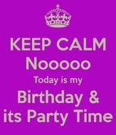 Birthday Party Time & Its