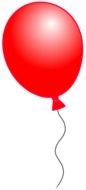 small Red Balloon drawing
