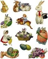 Easter Printablesdecoupage Welcome To Dover Publications