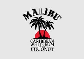 Malibu Rum drawing