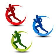 Runner Icon drawing