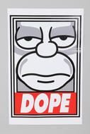 drawing of The Simpsons Dope