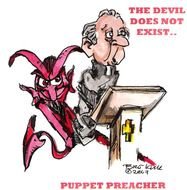 Rock Star Puppet Std Man Dont Be Devils Preacher