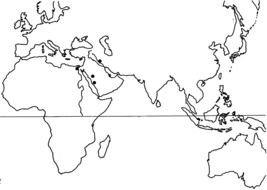 Blank Map drawing