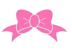 Girl Bow drawing