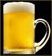 mug of cold beer