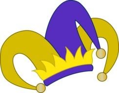 Bouffon hat drawing