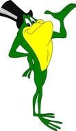 Animated Frog drawing