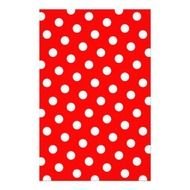 Red And White Polka Dots Stationery Design Zazzle