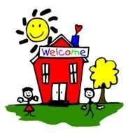 Clipart of welcome to school