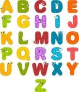 Alphabet Letters At Clkercom Vector Online clipart