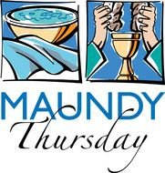 maundy thursday, christian poster