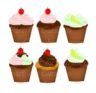 Cupcake Sweets Graphic Design Digital Cupcakepersonal