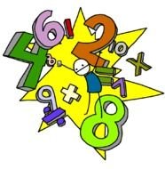 Colorful normal math clipart