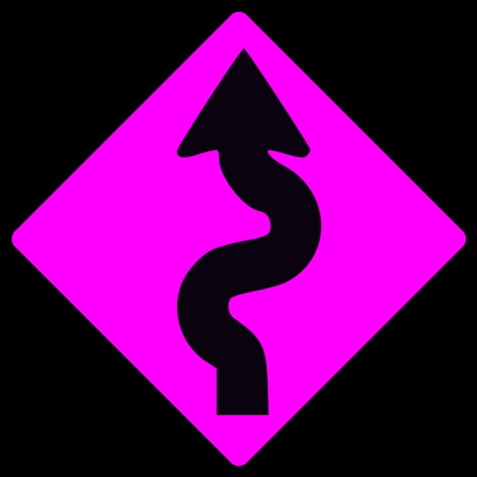 Road Vector drawing
